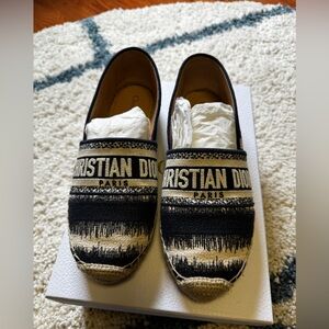 VGUC Christian Dior Granville espadrilles size 37